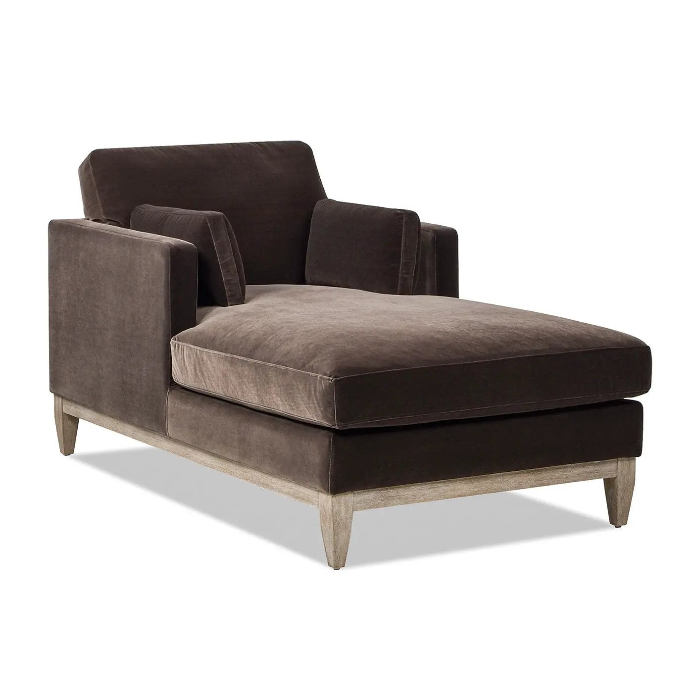 Knox - Modern Farmhouse Chaise Lounge Chair by HouseOfZazla