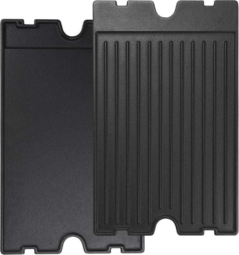 2-in-1 Reversible 19.25” x 11.75” Pre-Seasoned Cast Iron Cooking Griddle for Regal/Imperial Models Grill 11239, Flat Griddle Top Plate for Gas Stove/Charcoal/Electric/Propane/Gas Grill by GreenHaven Gardens
