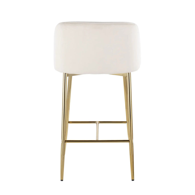 Fran - Contemporary Counter Stool (Set of 2) by HouseOfZazla