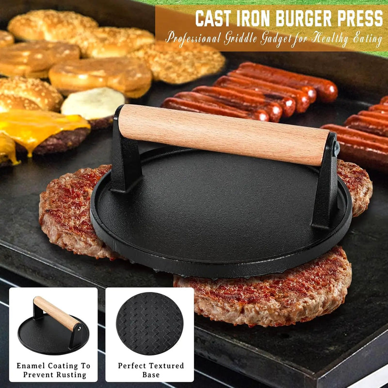 27 PCS Griddle Accessories Kit, Flat Top Grill Accessories Set for Camping, Professional Grill Spatula Set with Melting Dome, Burger Press for Outdoor BBQ Cooking by GreenHaven Gardens
