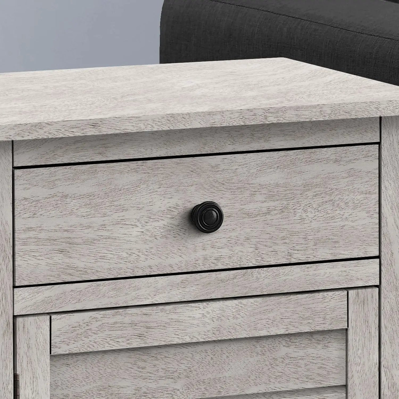 Accent Nightstand, Storage Drawer, Transitional by Unique Piece Furniture