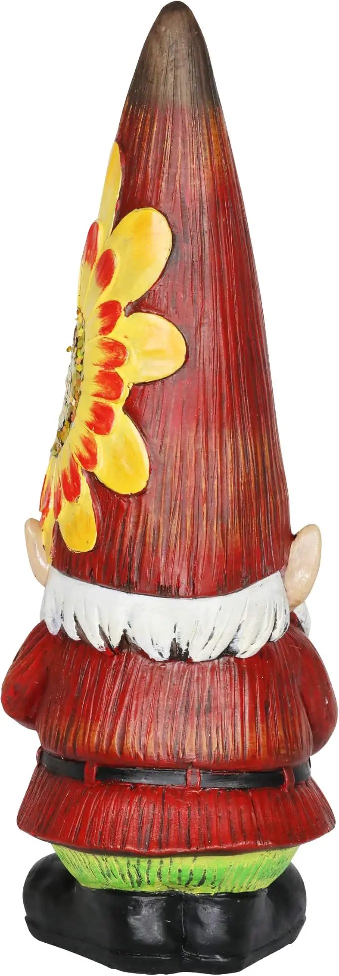 Exhart Garden Gnome, Red Hat Garden Statue Sculpture with Watering Can, Outdoor Lawn and Yard Decoration, 5 x 5 x 12.5 Inch by GreenHaven Gardens