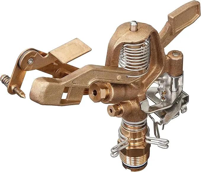 3 Pack Orbit 3/4 Inch Thread Heavy Duty Brass Impact Impulse Sprinkler System Head - 55016 by GreenHaven Gardens