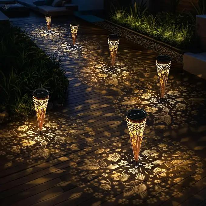 Solar Hummingbirds Garden Stakes Lights 4Pack Outdoor Decorative Lighting for Yard Pathway Patio Decor Lawn Ornament Gifts for Women Mom by GreenHaven Gardens