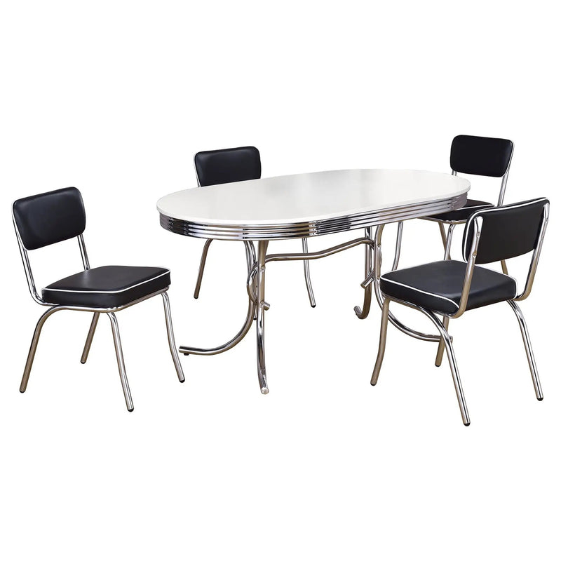 Midge - Oval Dining Table Set by HouseOfZazla