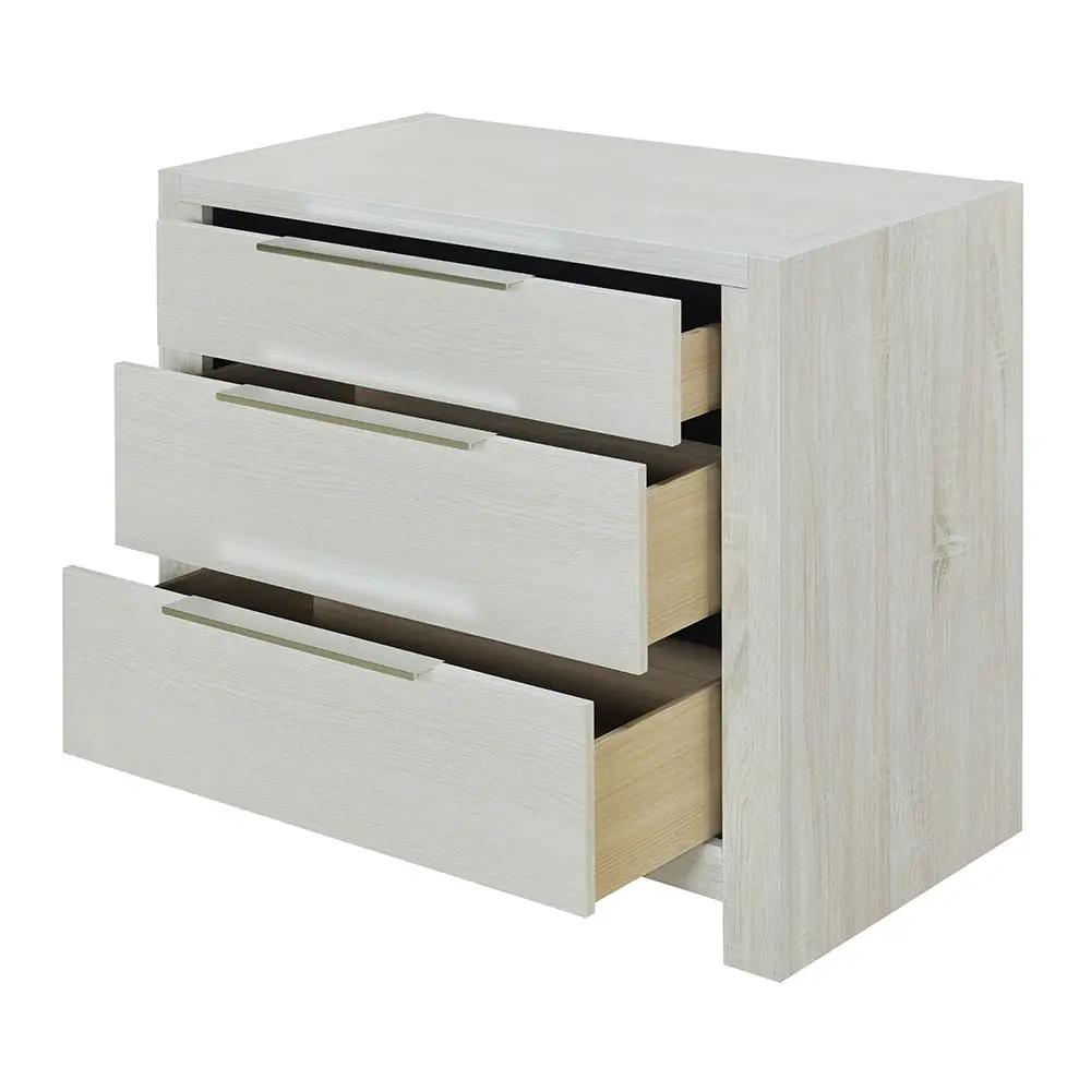 Jehoram - 3 Drawer Nightstand For Bedroom by Unique Piece Furniture