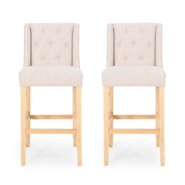 Ethereon Tufted Counter Stool (Set of 2)