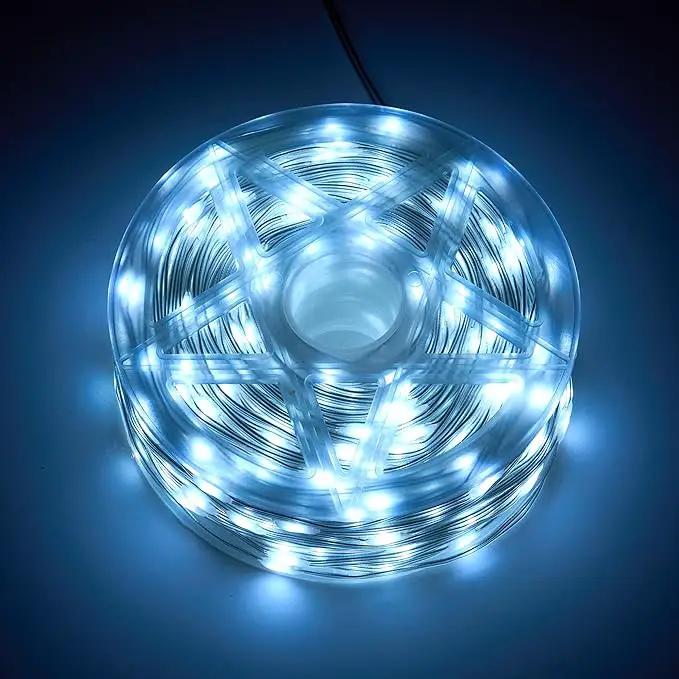 Joiedomi 1200 LED Christmas String Lights Outdoor,394FT Cool White Fairy Light with Remote 8 Modes Timer, Plug in PVC Clear Wire Lighting Decor with Reel for Indoor Dorm Classroom Bedroom Holiday by GreenHaven Gardens