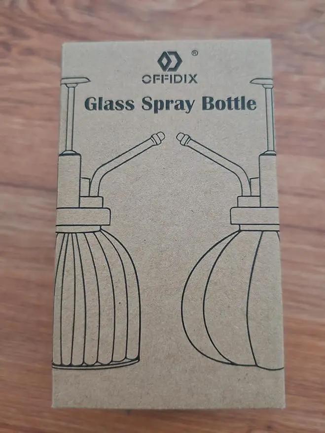 OFFIDIX Glass Plant Mister, 6.3 Inches Tall Vintage Style Spritzer Bronze Plastic Top Pump One Hand Watering Can Indoor Plant Spray Bottle for Garden, Plants, Cleaning (Dark Green) by GreenHaven Gardens