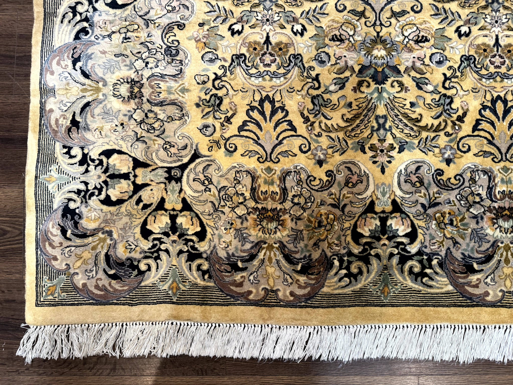 Pak Persian Rug 8x10, Allover Pattern, Fine 225 KPSI, Cream by Jewel Rugs