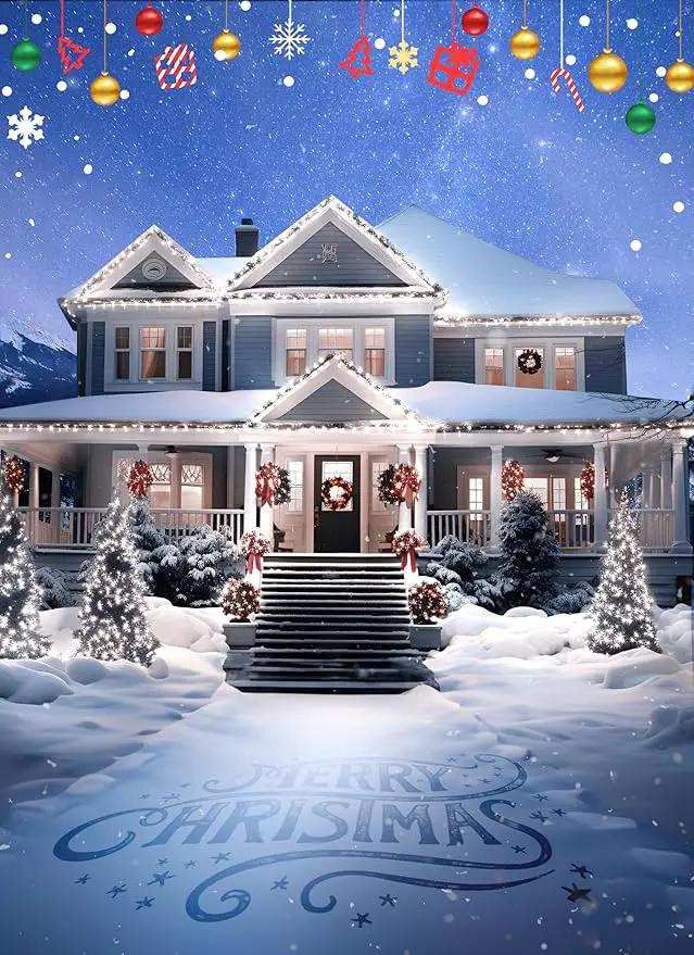 Vintage C9 LED Christmas Lights Outdoor, 50 Feet C9 String Lights with 50 Shatterproof Matte Bulbs, Connectable Waterproof Lights for Holiday Party Roofline Backyard Garden Patio, Pure White by GreenHaven Gardens