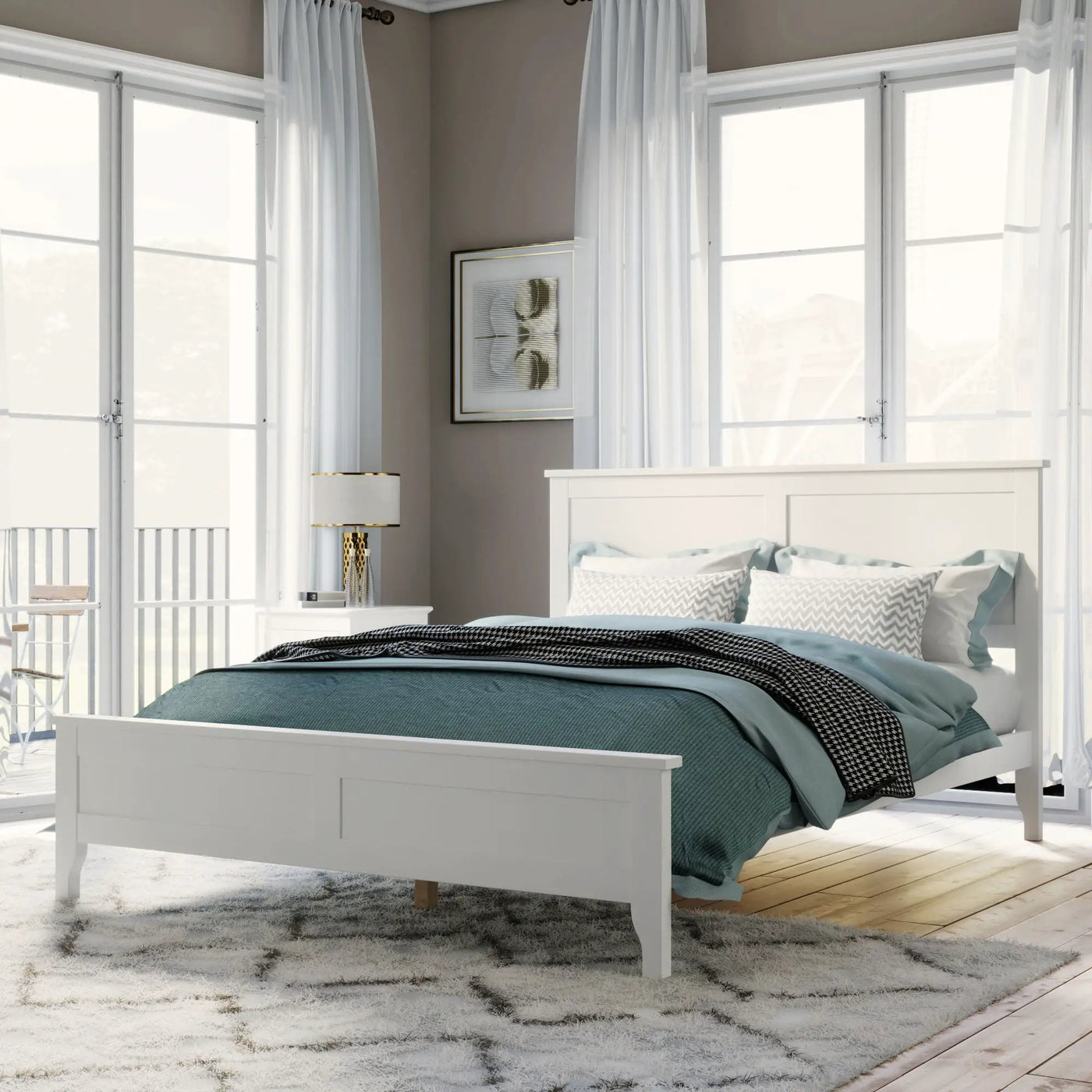 Modern Platform Bed by HouseOfZazla