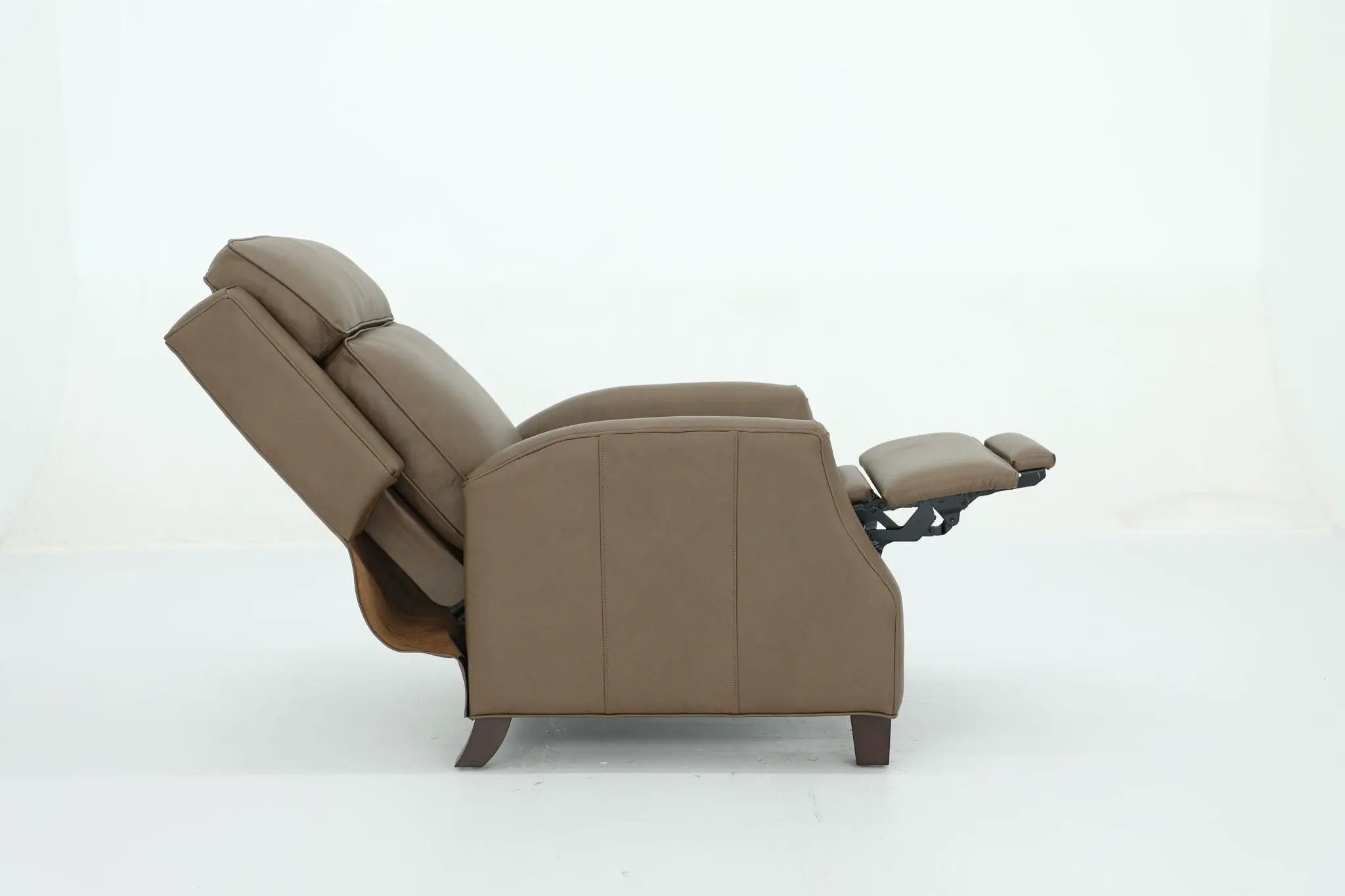 Nixon - Recliner Push Thru The Arm - Cashmere-Taupe by Unique Piece Furniture