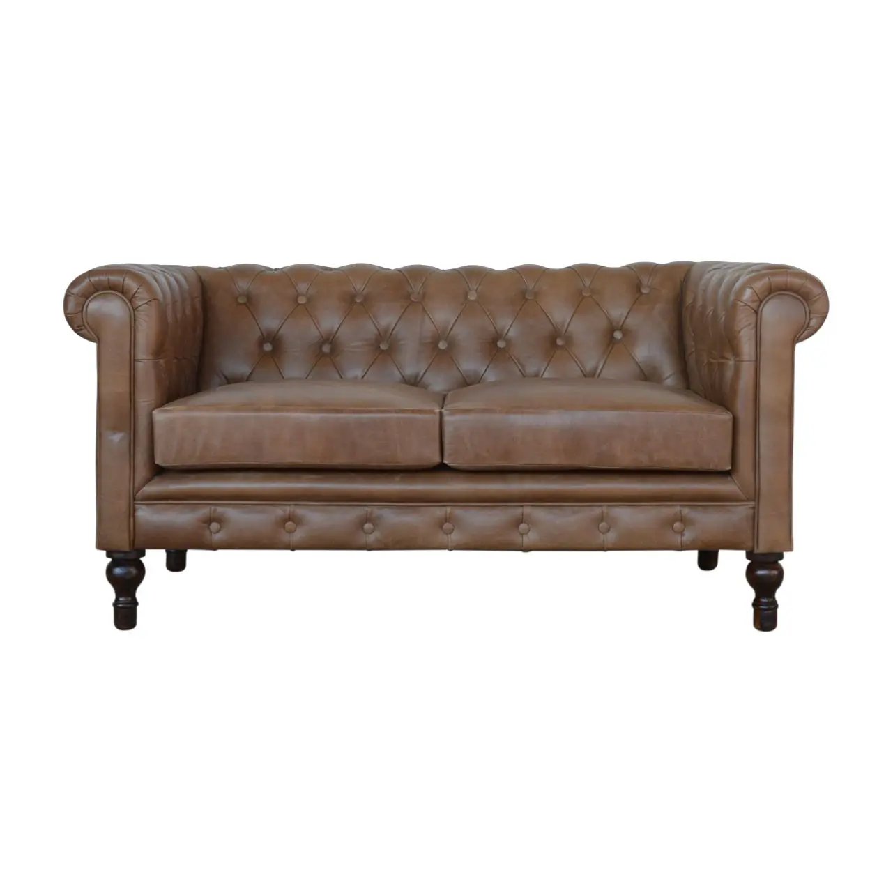 Buffalo - Chesterfield Sofa - Brown by Unique Piece Furniture