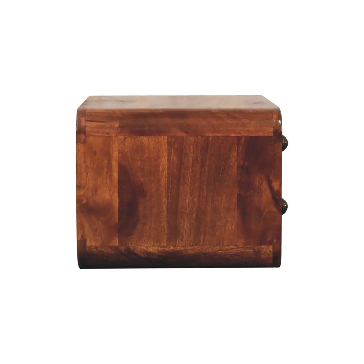 Curved Wall Mounted Bedside Nightstand by Unique Piece Furniture
