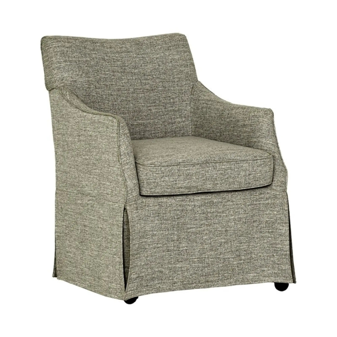 London - Upholstered Skirted Dining Arm Chair by Unique Piece Furniture