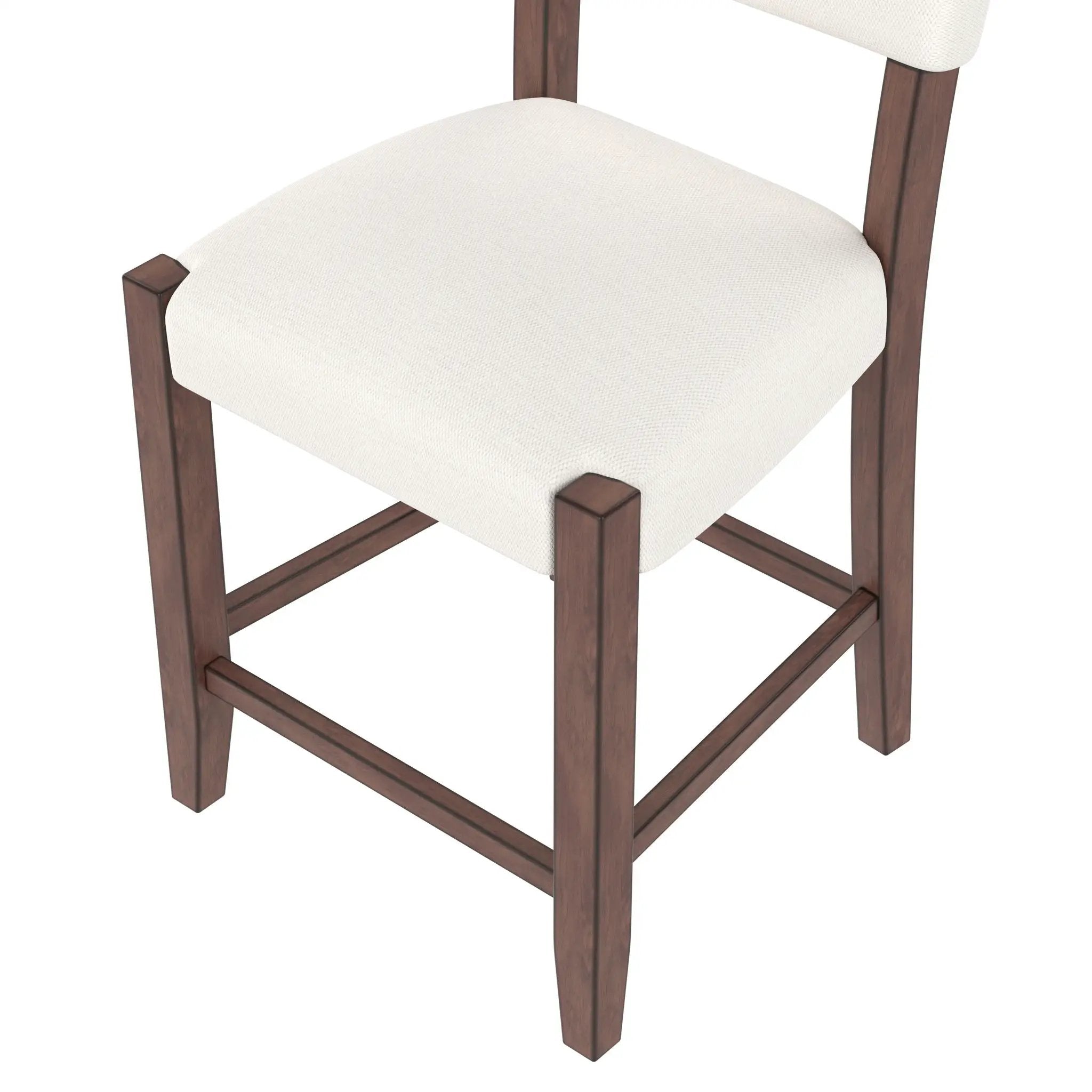 5 Piece Counter Height Dining Set, Bar Table With 4 Upholstered Chairs by HouseOfZazla