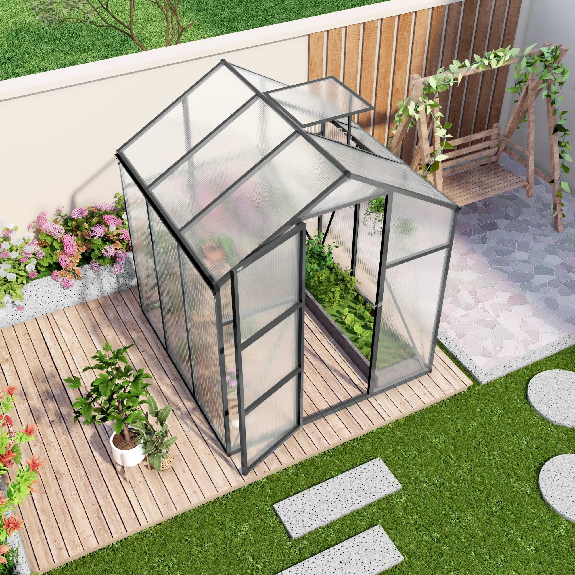 Gain Height Windproof house With Raised Base by HouseOfZazla
