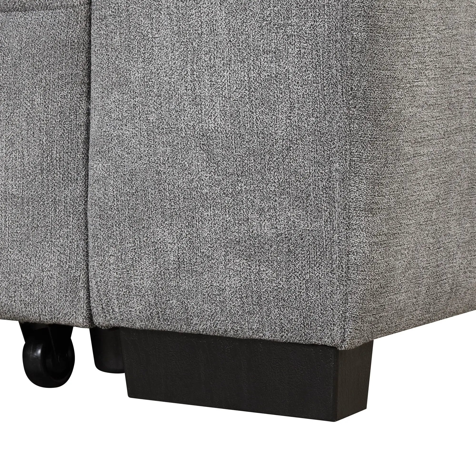 Sleeper Sofa Bed, 2 In 1 Pull Out Sofa Bed L Shape Couch With Storage Ottoman For Living Room, Bedroom Couch And Small Apartment by HouseOfZazla