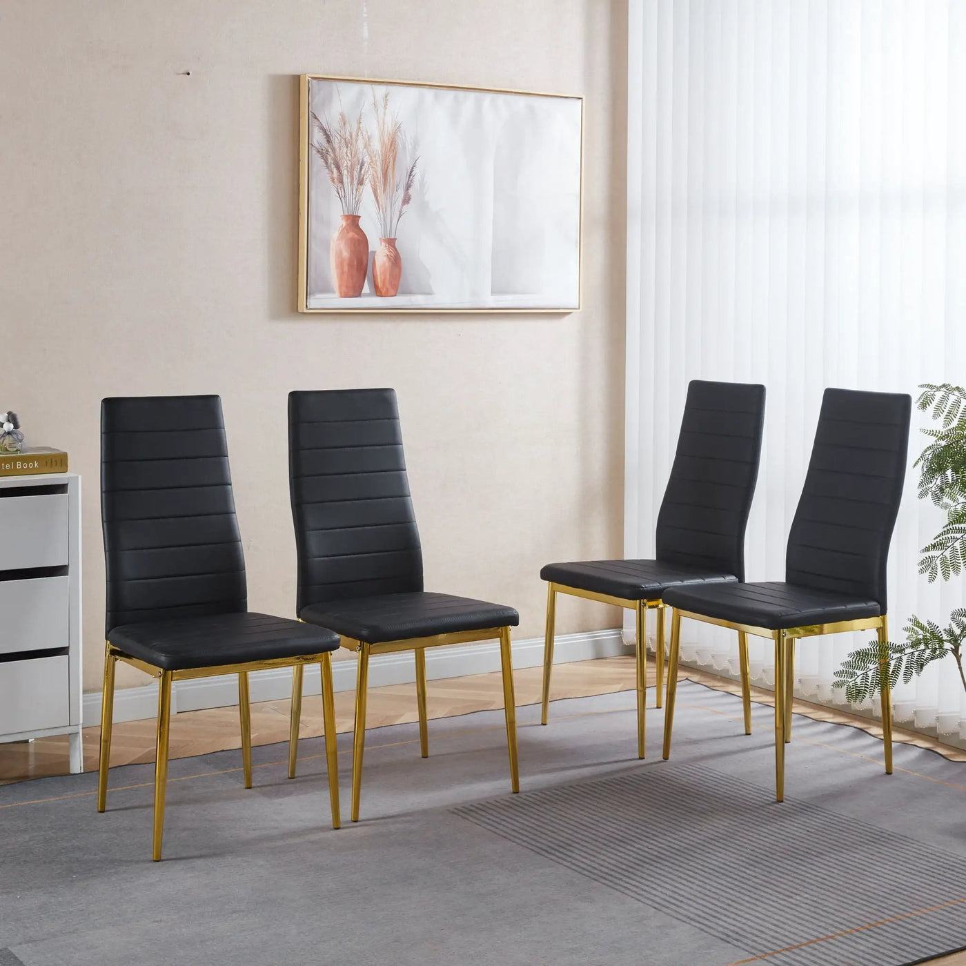 Elegant Legs Dining Chair (Set of 4) by Unique Piece Furniture