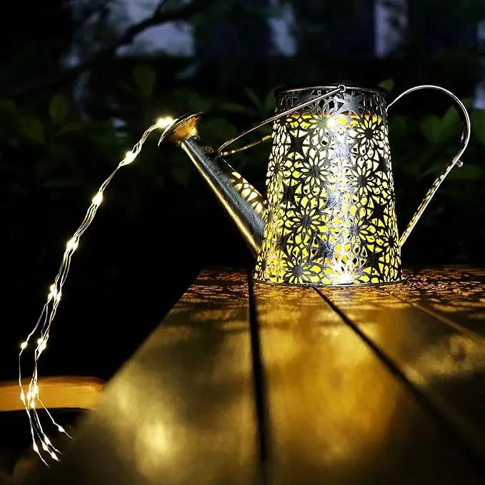 VOOKRY Solar Watering Can Lights, 2 Pack Large Hanging Solar Lights Outdoor Waterproof Garden Decor Outside for Patio Yard Porch Lawn Landscape Gardening Gifts for Mom Women Grandma Birthday by GreenHaven Gardens