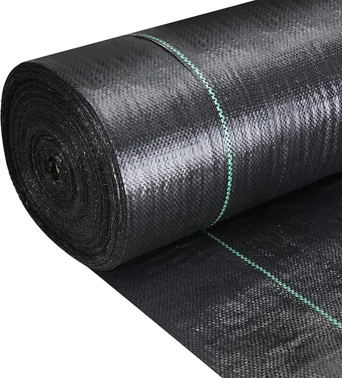 Driveway Fabric - 6.5x330 ft Commercial Weed Barrier - Heavy Duty 3.5OZ French Drain Fabric for Erosion Control and Landscape Projects by GreenHaven Gardens
