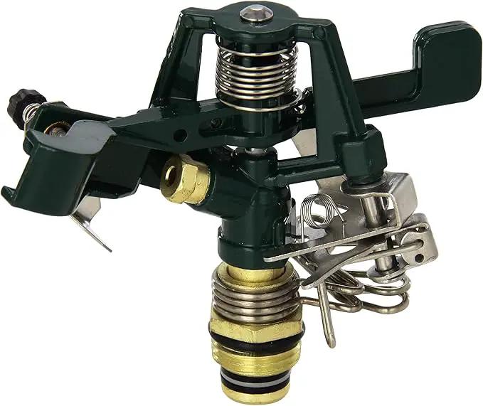 2 Pack - Orbit 1/2 Inch Zinc Impact Sprinkler Head, Lawn and Yard Watering by GreenHaven Gardens