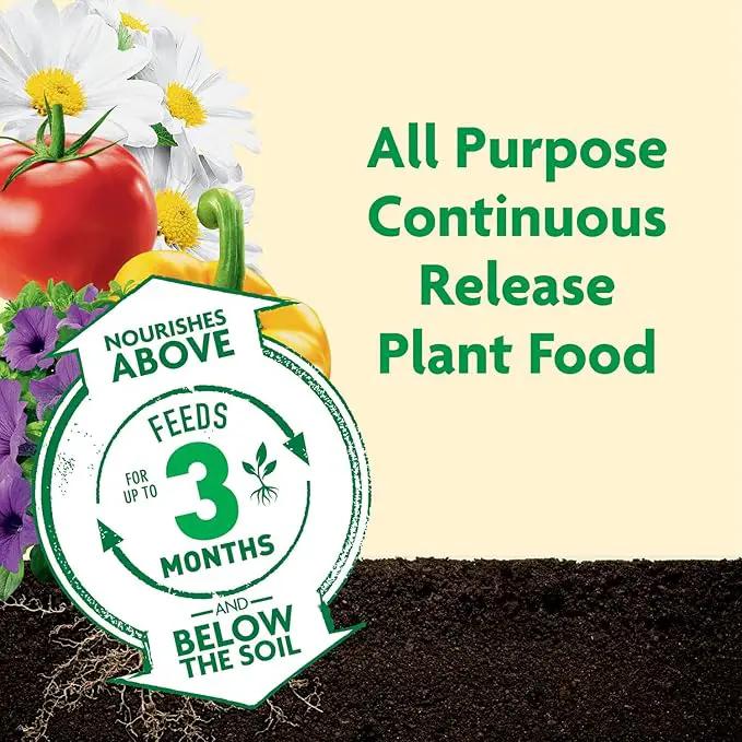 Miracle-Gro Shake 'N Feed All Purpose Plant Food, For In-Ground and Container Plants, Feeds for up to 3 Months, 4.5 lbs. by GreenHaven Gardens