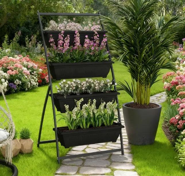4-Tier Vertical Raised Garden Planter by HouseOfZazla