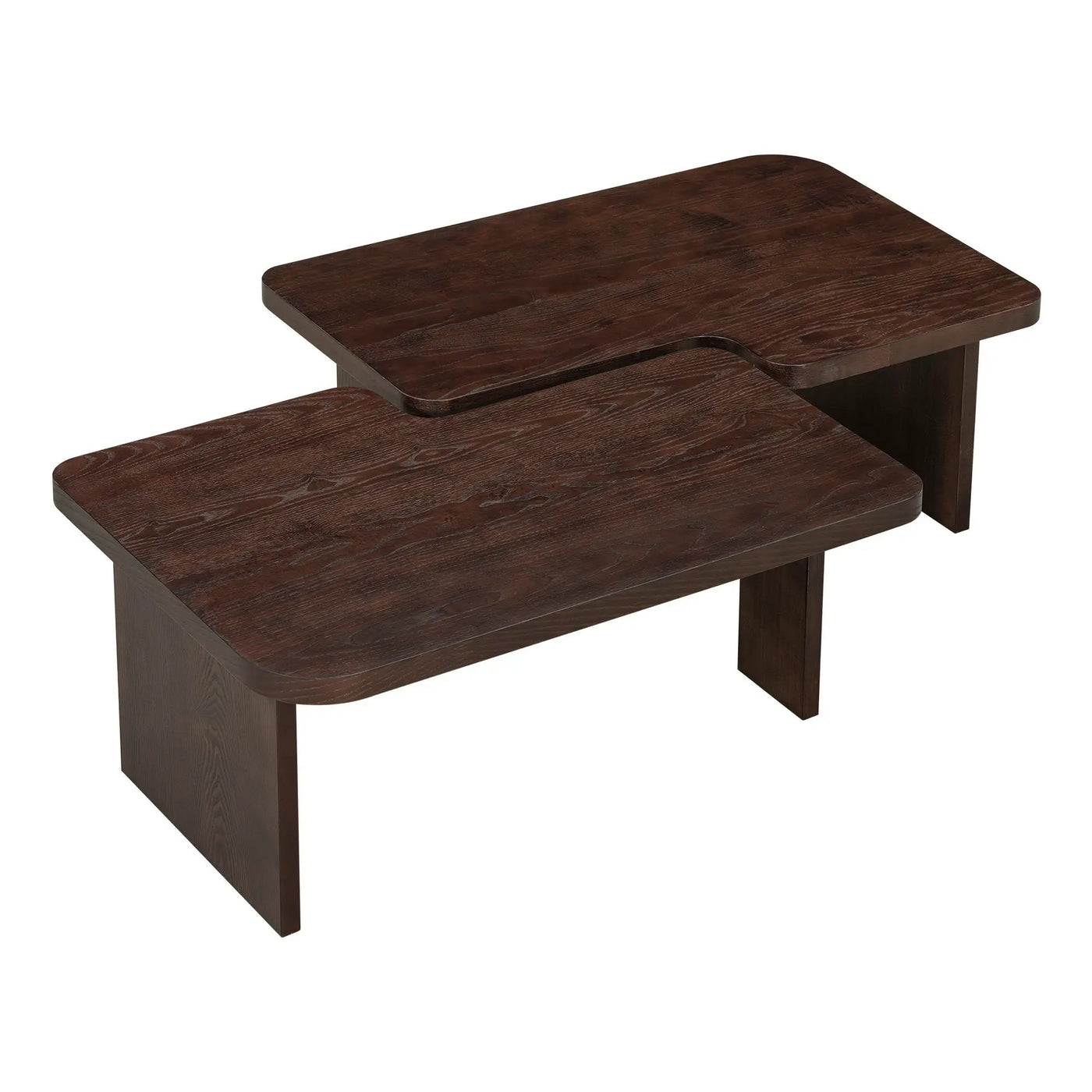 Modern Minimalist Coffee Table Set With Splicing Design by HouseOfZazla