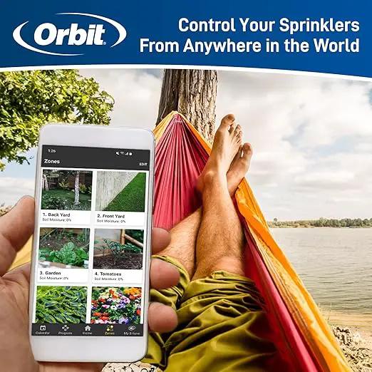 Orbit 57946 B-hyve 6-Zone Smart Indoor/Outdoor Sprinkler Controller by GreenHaven Gardens