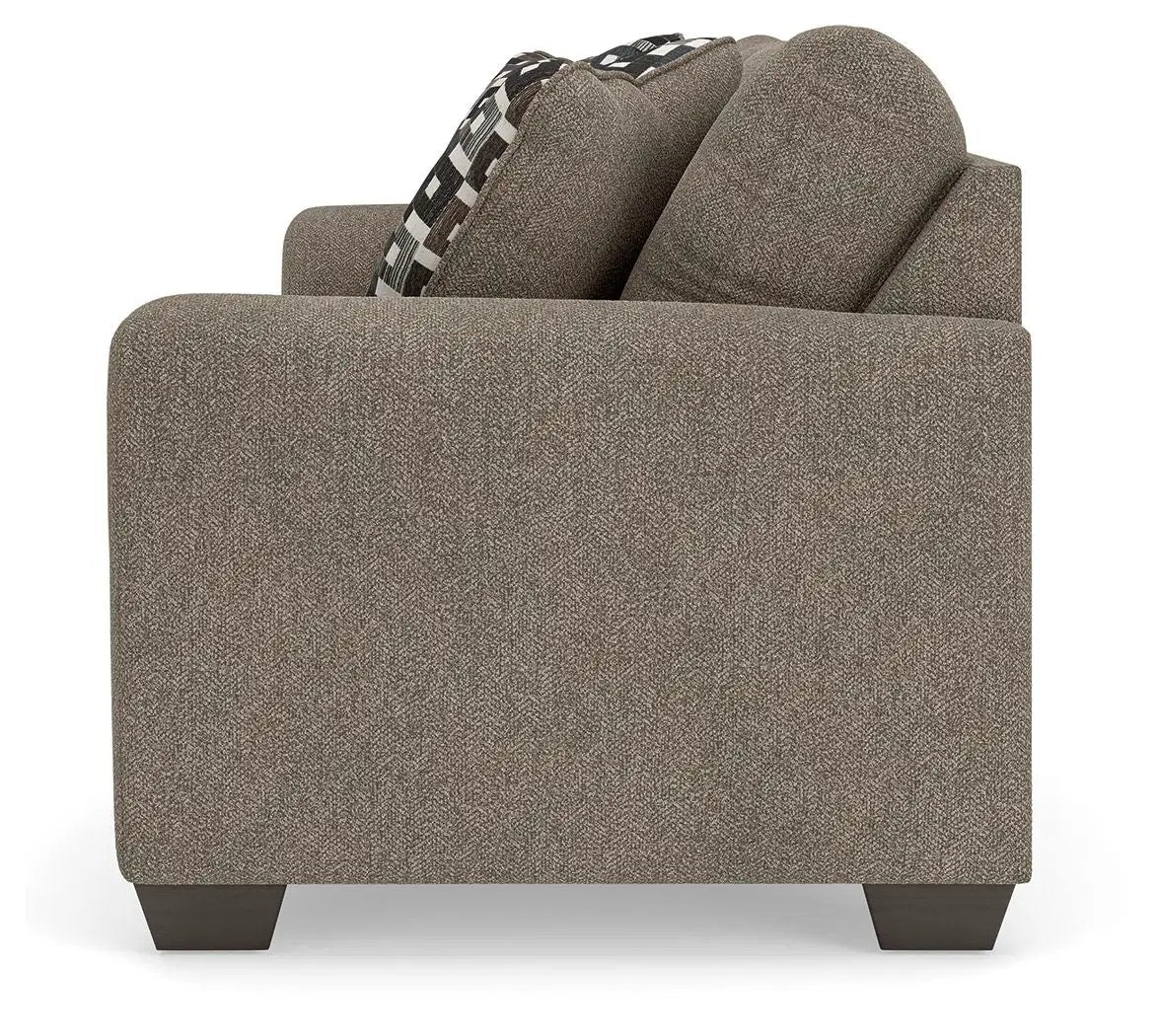 Triston-Peaks - Sofa - Suede by Unique Piece Furniture