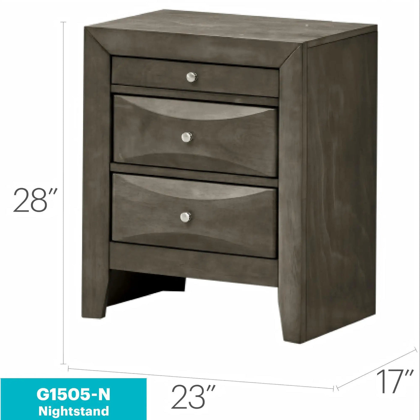 Modern Design Nightstand by HouseOfZazla