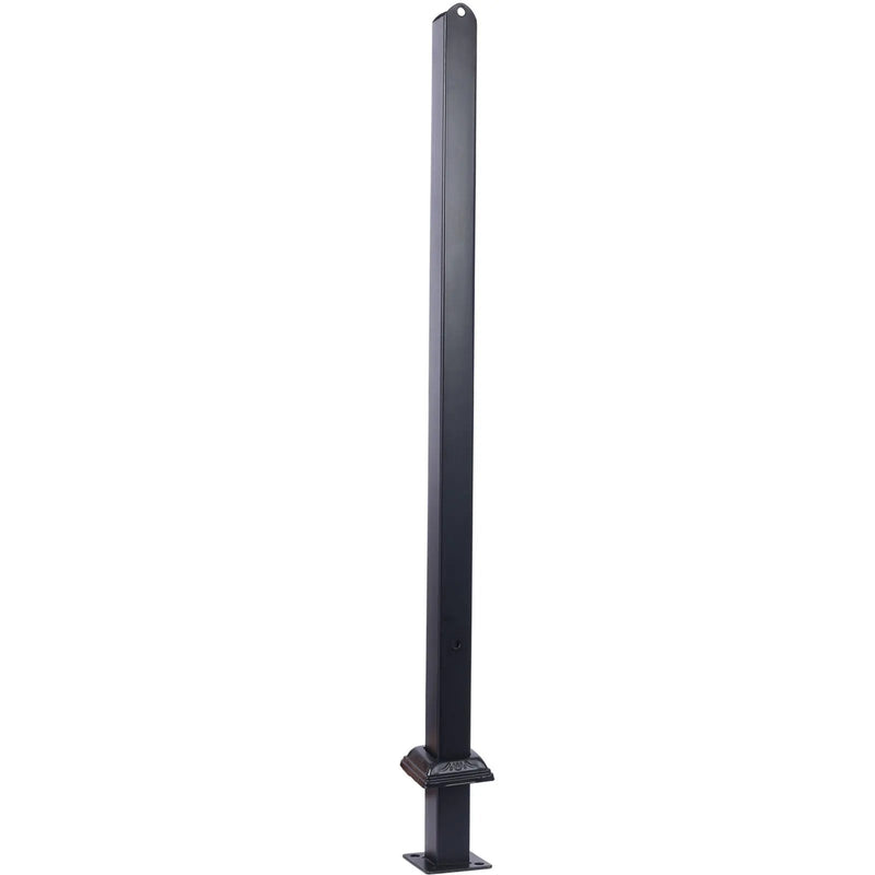 Handrails For Outdoor Steps, Fit 2 Or 3 Steps Outdoor Stair Railing, Wrought Iron Handrail, Flexible Porch Railing, Transitional Handrails For Concrete Steps Or Wooden Stairs by Unique Piece Furniture