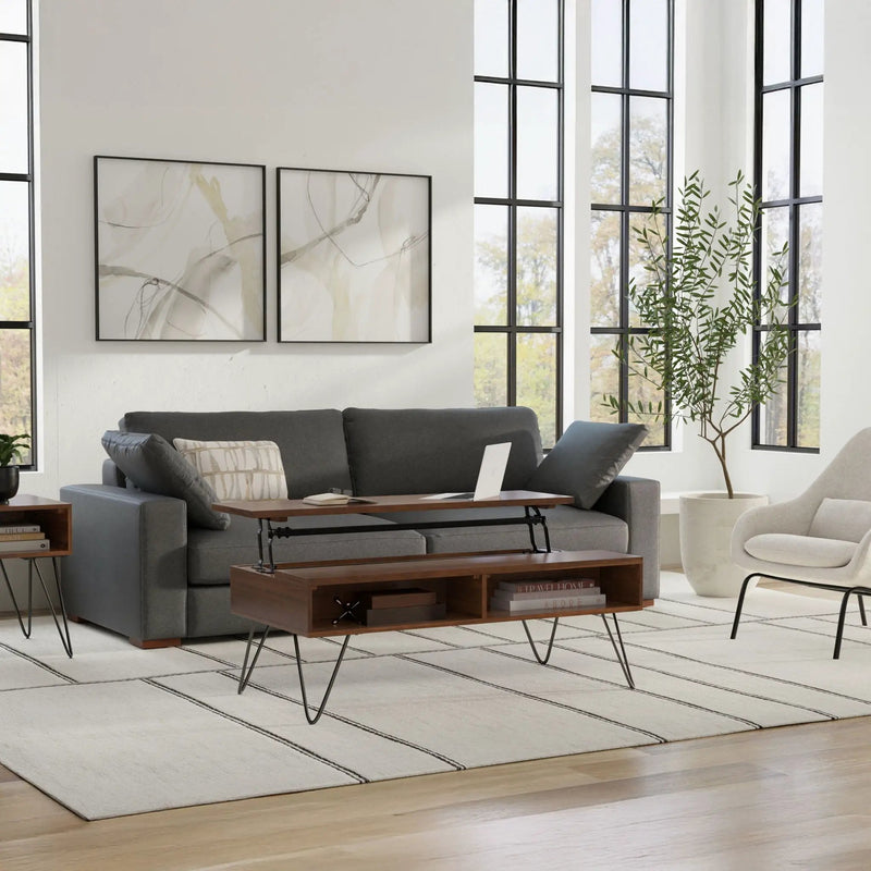 Hunter - Handcrafted Lift Top Coffee Table by HouseOfZazla