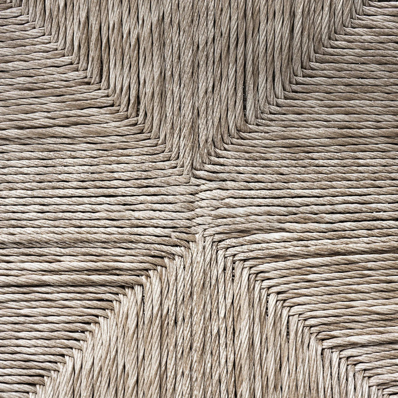 Durable Outdoor Dining Chair Set with Acacia Wood Frame and Wicker Seat by HouseOfZazla