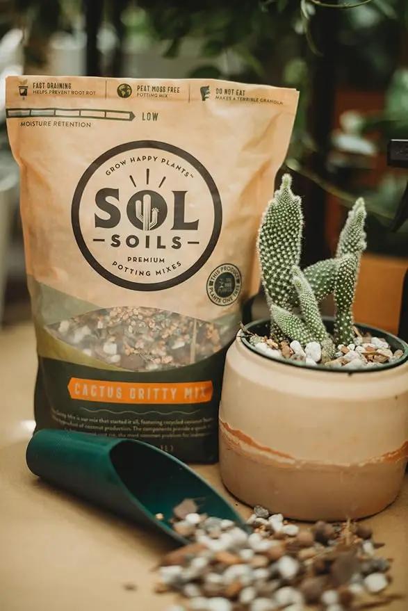 Cactus Gritty Mix - 2 Quarts by GreenHaven Gardens