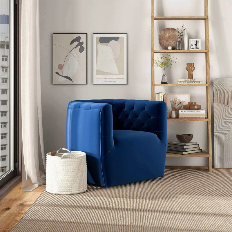 Delaney - Ergonomic Design Swivel Chair by HouseOfZazla