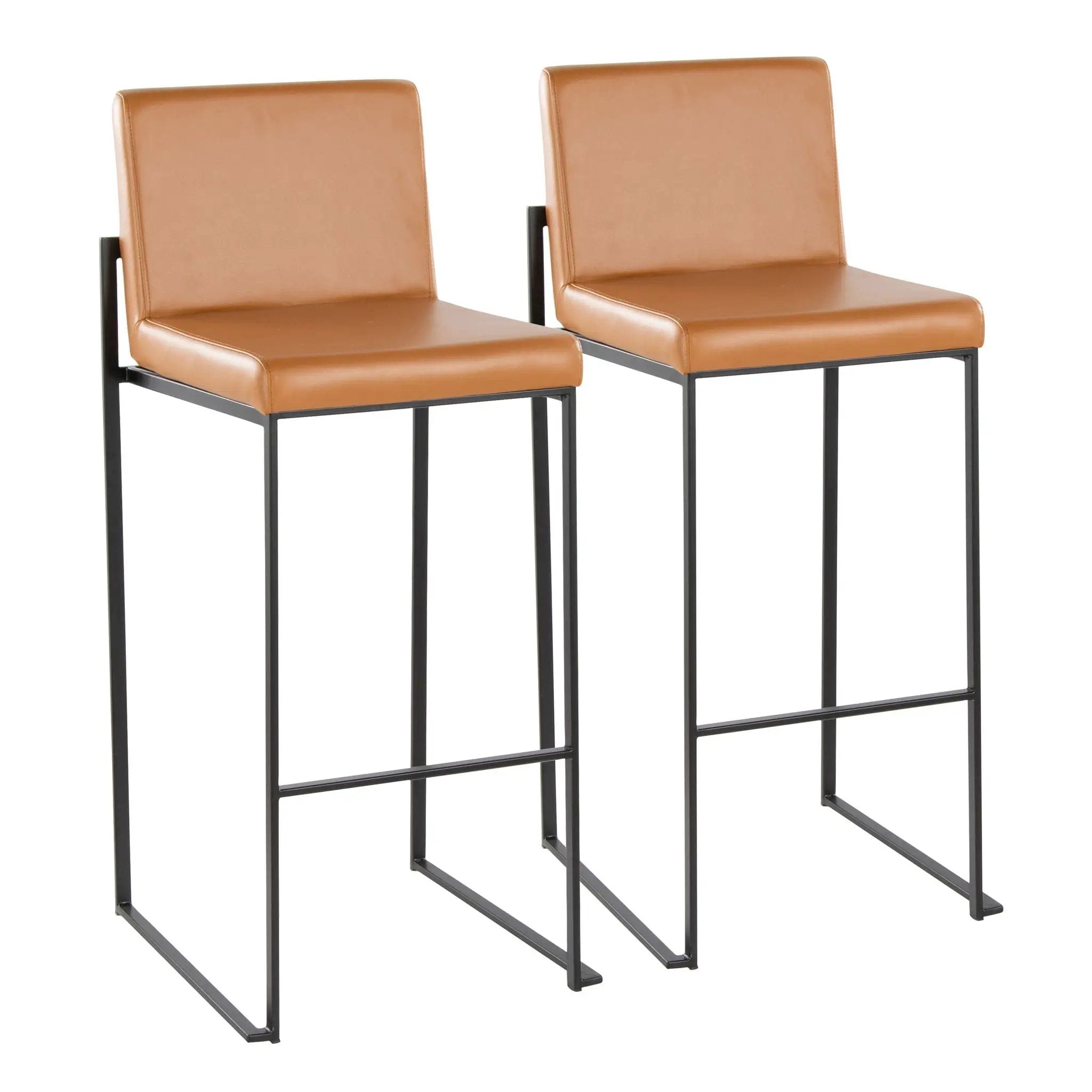Fuji - Contemporary High Back Barstool Elegant Design by Unique Piece Furniture