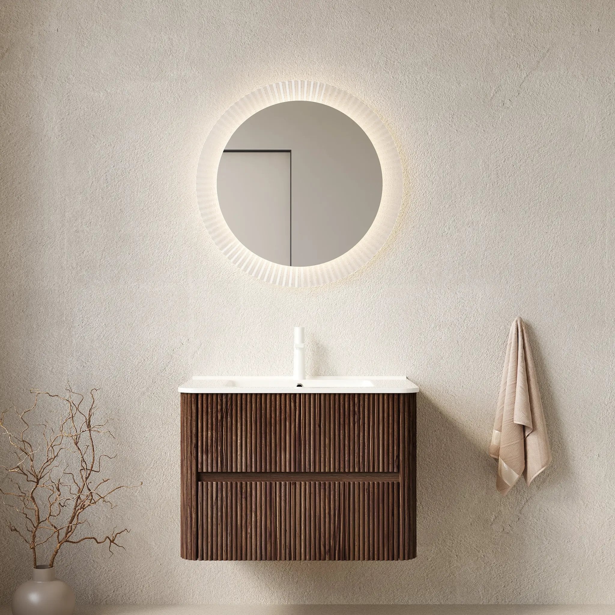 Noor 30" Bathroom Vanity with Sink by HouseOfZazla