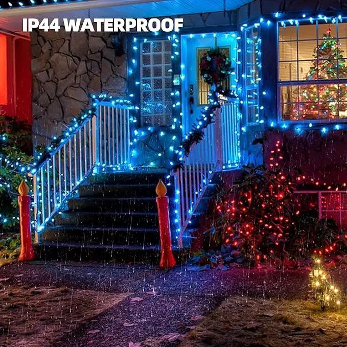 TW SHINE Red Christmas Lights, 2 Pack Total 40 FT 200 Count Incandescent Christmas Mini Tree String Lights, Waterproof Christmas Decorations for Outdoor Indoor Xmas Patio Home Party Garden Yard Decor by GreenHaven Gardens