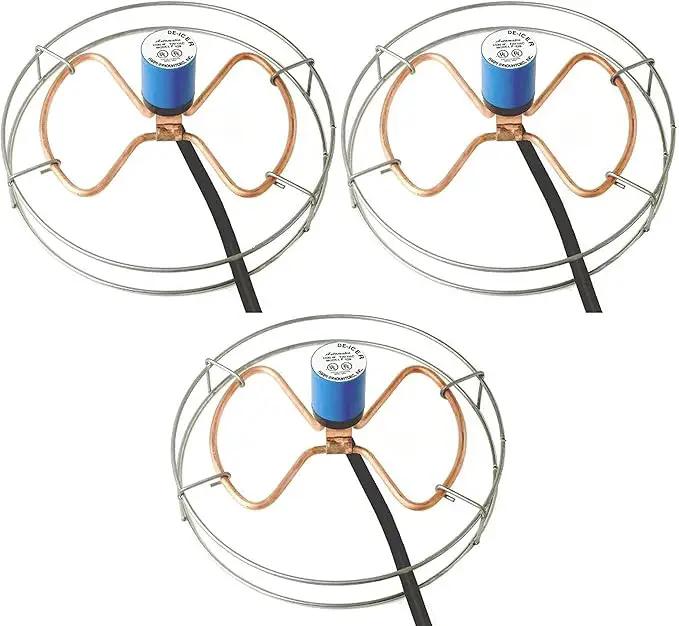 Farm Innovators H-429 1500 Watt Cast Aluminum Submergible Water Tank Deicer, Self Regulating Thermostat (3 Pack) by GreenHaven Gardens