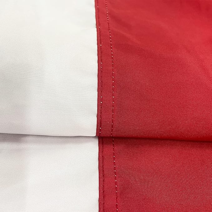 Homissor American Flag 12x18 Ft Large US Flags- Giant United State Flag Heavy Duty Outdoor Embroidered Stars for All Weather High Wind Sewn Stripes With Brass Grommets by GreenHaven Gardens