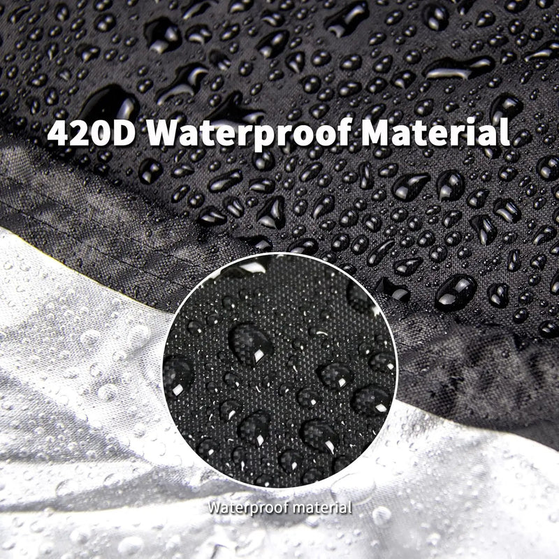 Personalized Outdoor Cover for Griddle Grill, Waterproof& Dustproof Cover for Protecting Patio Outdoor Grill, Customized Size,Black by GreenHaven Gardens