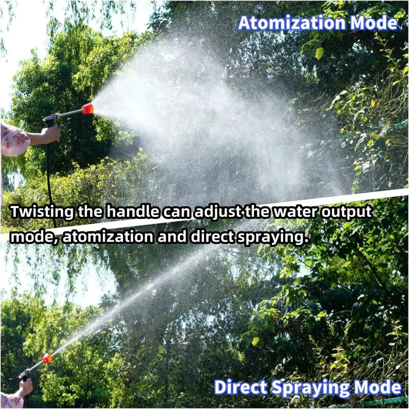Agricultural Spray Guns, Fruit Tree Sprinkler, Electric Spray, High-Pressure Spray, Long Rod, Even Spray, Direct Spray, Lrrigation and Cleaning (Red headed plastic spray gun) by GreenHaven Gardens