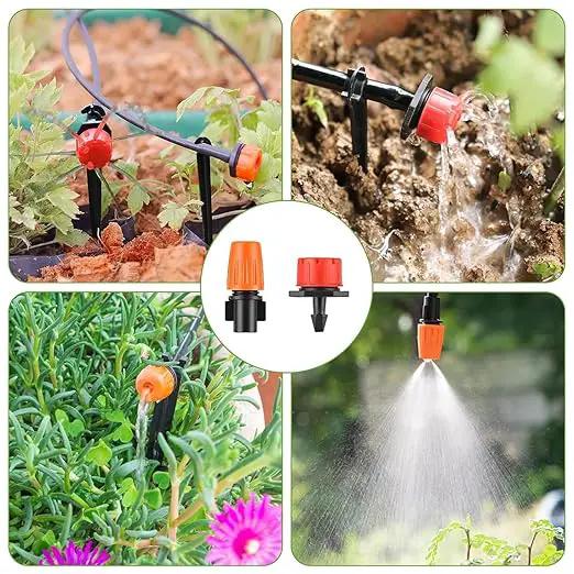 Garden Drip Irrigation Kit,98FT/30M 149Pcs Plants Misting System for Lawn Patio Automatic Irrigation Equipment with 1/4" Blank Distribution Tubing Hose Adjustable Nozzle Emitters Sprinkler by GreenHaven Gardens