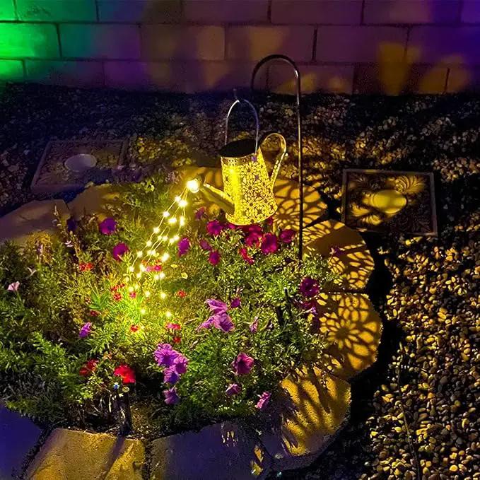 Solar Watering Can Lights, Large Retro Metal Hanging Solar Lights Outdoor Waterproof, Gardening Gifts for Mom Grandma Women Birthday, Garden Decor Yard Light Outside for Porch Landscape Patio by GreenHaven Gardens