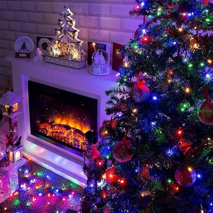 Christmas Lights,200 LED 72FT Outdoor/Indoor Christmas Lights Plug in with 8 Modes & Timer & Memory Function, Waterproof Christmas Lights Outdoor for Holiday Party Christmas Tree Deco by GreenHaven Gardens