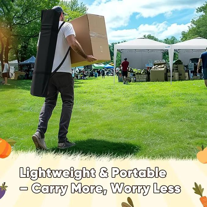 Quictent 10x10 Pop Up Canopy Tent, Instant Setup Gazebo for 1 Person, Portable & Compact, Waterproof & UV Protection, Ideal for Camping, Beach, Parties, and Outdoor Events by GreenHaven Gardens