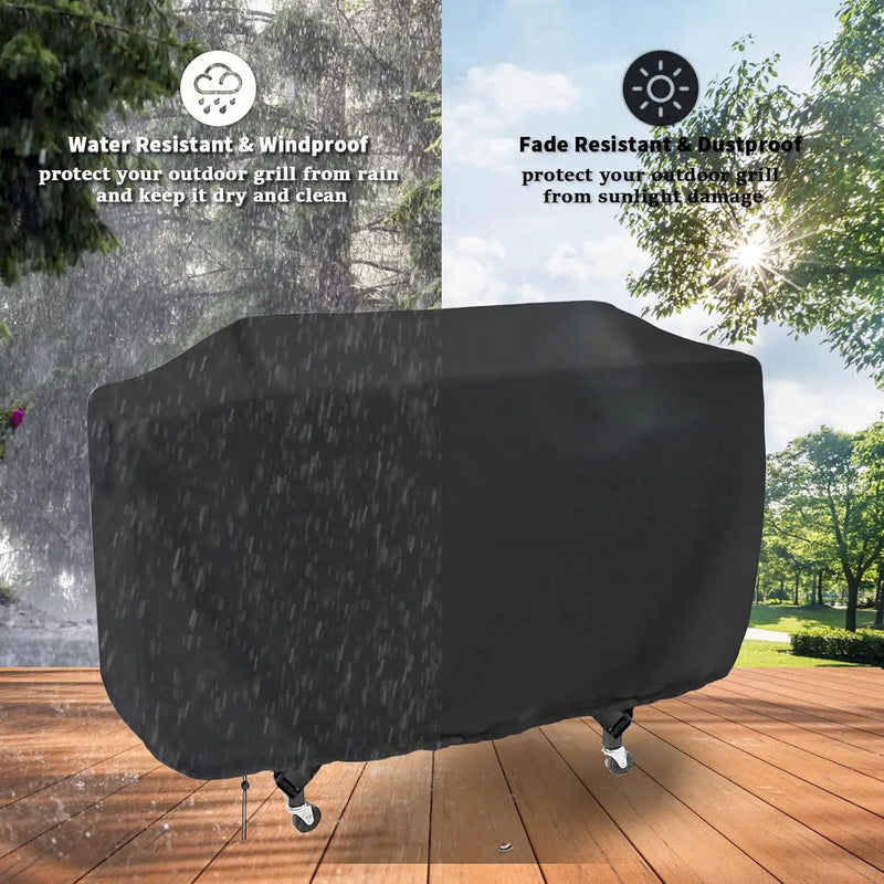 Flat Top Grill Cover for Royal Gourmet GB4000 - Waterproof Cover for Gas Griddle/Grill - Heavy Duty - 64.8 x 25 x 34 inches by GreenHaven Gardens